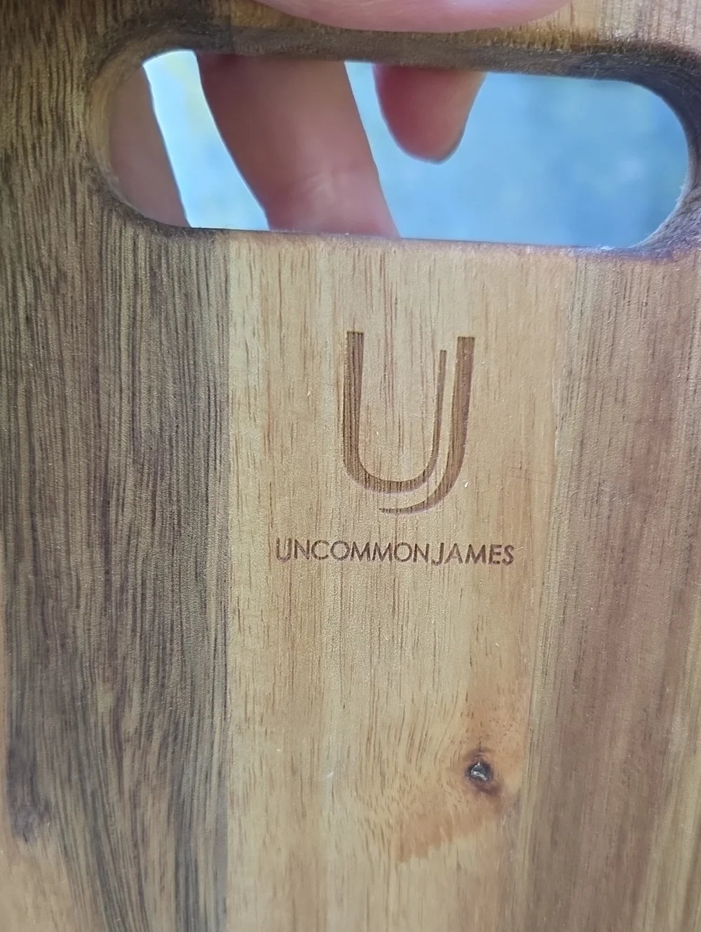 Uncommon James Acacia Wood Cheese Board Charcuterie Serving Board 15
